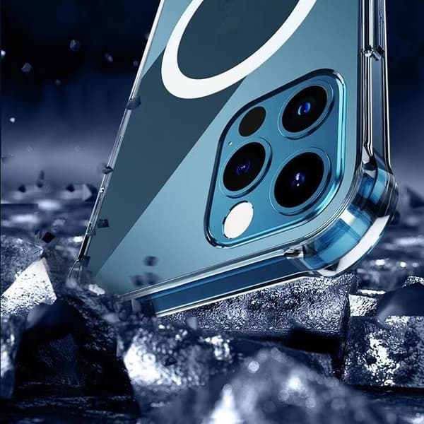 iphone 14 Plus Magsafe kuori läpinäkyvä