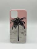 Miniatyrbillede 1 af 2: Marmor-etui med palmer til iPhone 11 Pro