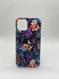 Miniatyrbilde 2 av 2: Marmor-etui med blomstermosaikk til iPhone 11 Pro Max