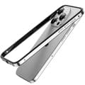 Miniatyrbilde 1 av 2: Stilig etui med fargede kanter til iPhone 12 Pro Max, sølv