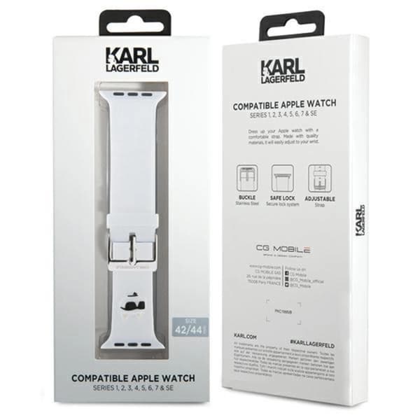 Karl Lagerfeld Apple Watch (42/44/45/49mm) Armband Choupette Head