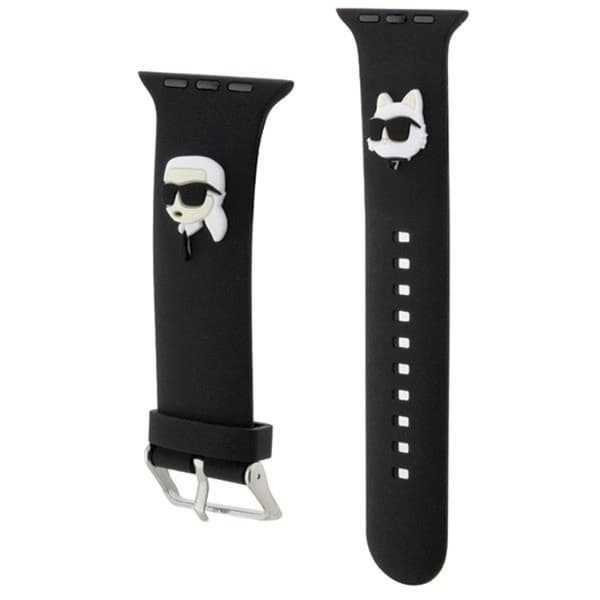 Karl Lagerfeld Apple Watch (42/44/45/49mm) Armband Karl&Choupette Head