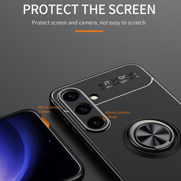 Fingerring Kickstand TPU Taske til Samsung Galaxy S24+