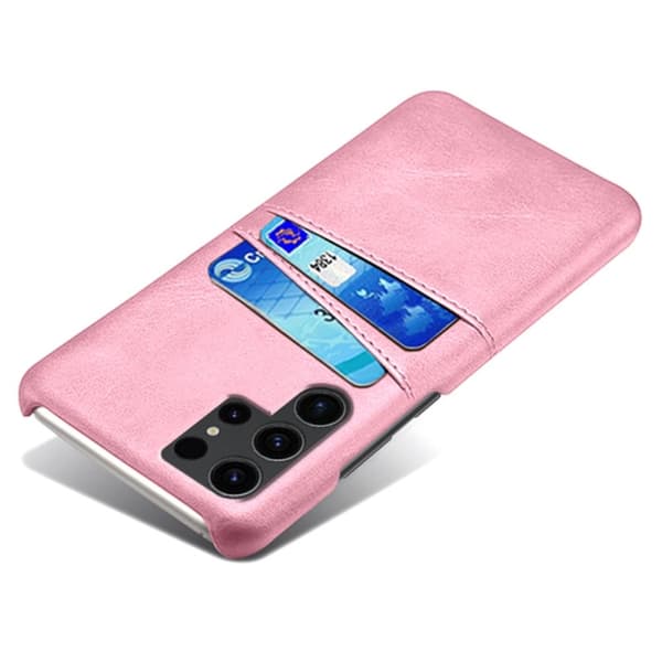 Til Samsung Galaxy S24 Ultra KSQ PU-læderbelagt skal hårdt etui