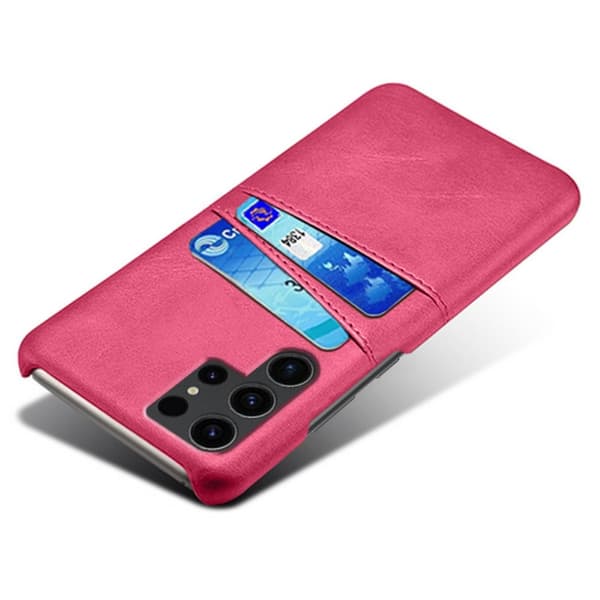 Til Samsung Galaxy S24 Ultra KSQ PU-læderbelagt skal hårdt etui
