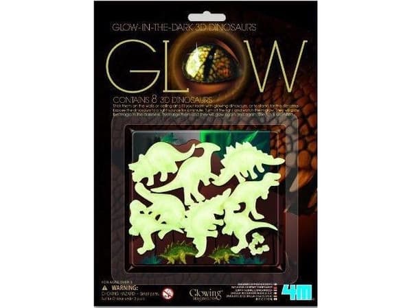 Toy 4M Stickers Set Glow Dinosaur