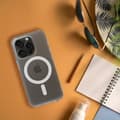 Miniatyrbild 4 av 5: iPhone 12 Pro Mobilskal Magsafe Frost - Transparent