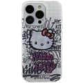 Miniatyrbild 2 av 6: Hello Kitty iPhone 13 Pro Max Mobilskal Bricks Graffiti - Vit