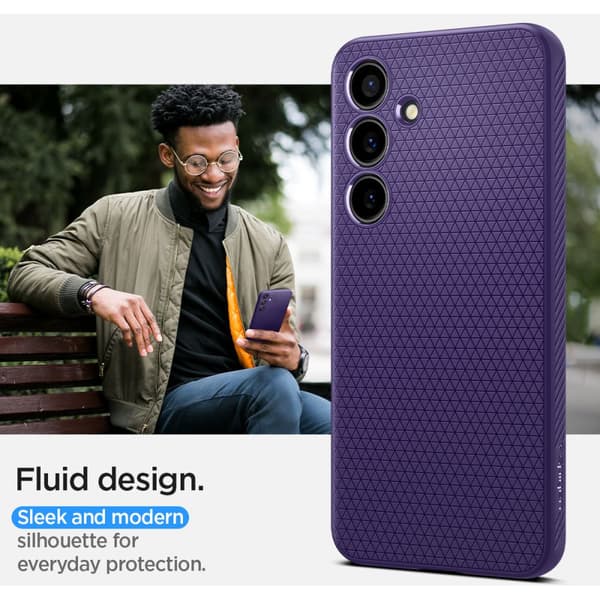Spigen Samsung Galaxy S24 Case Liquid Air Purple