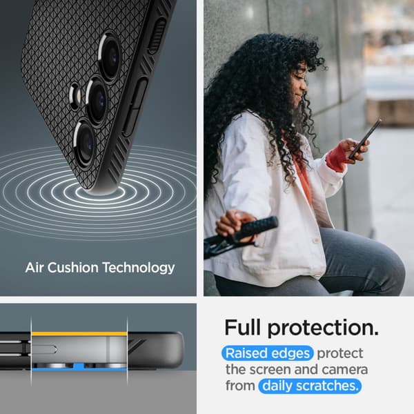 Spigen Samsung Galaxy S24 Case Liquid Air Black