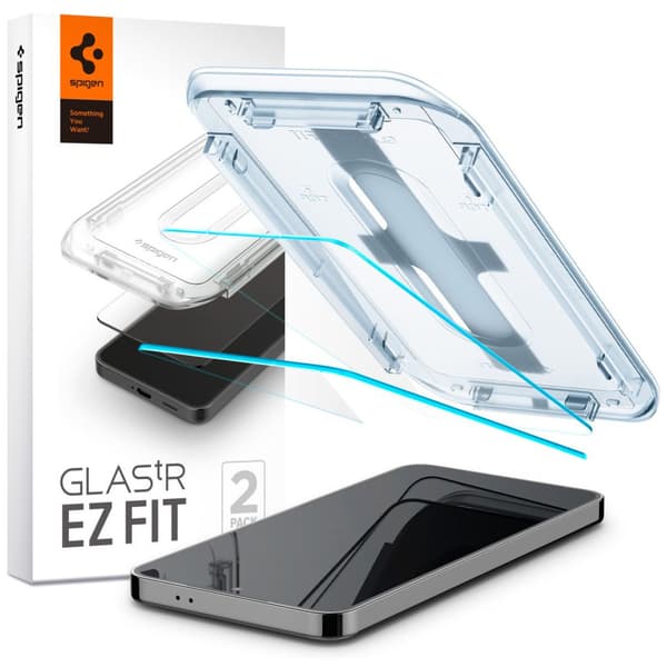Spigen Samsung Galaxy S24 Plus Screen Protector GLAS.tR EZ Fit 2-Pack