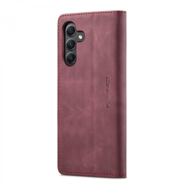 CaseMe Slim Plånboksfodral Samsung Galaxy A15 Röd