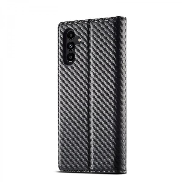 LC.IMEEKE Plånboksfodral Samsung Galaxy A15 Kolfibertextur