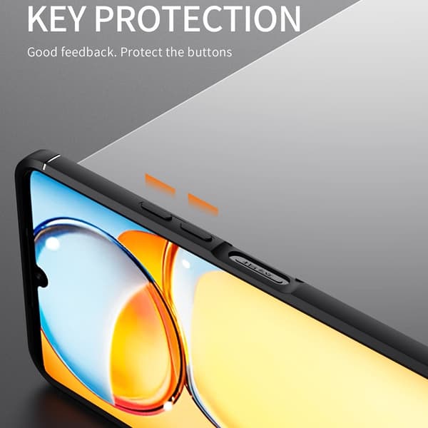 Til Xiaomi Redmi 13C Hybrid Shell fingerring metalplade