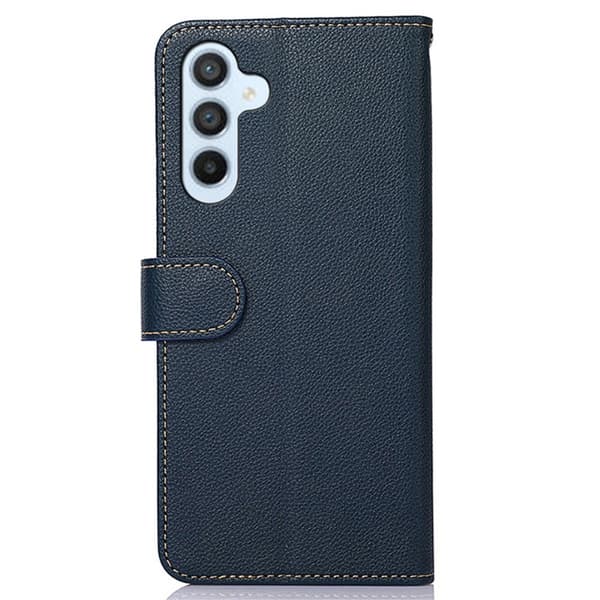 KHAZNEH Plånboksfodral till Samsung Galaxy A25 - Blå/Brun