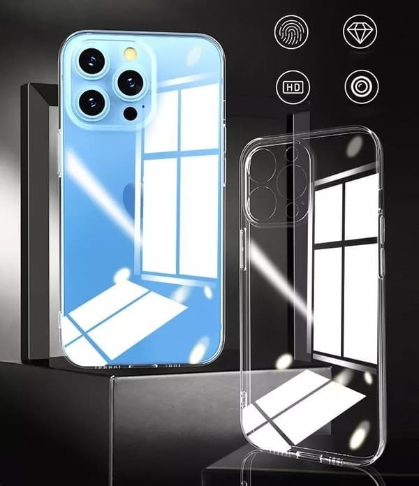 iPhone 15 Plus TPU Skal Extra Kamera Skydd