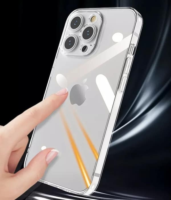 iPhone 15 Plus TPU Skal Extra Kamera Skydd