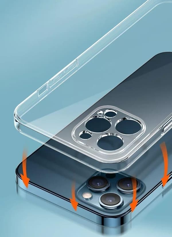 iPhone 15 Plus TPU Skal Extra Kamera Skydd