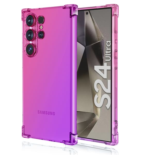Gradient Luftkuddar TPU-Skal för S24 Ultra