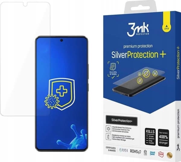 3MK 3MK SilverProtect+ Poco X6 Pro 5G våtmontert antimikrobiell film