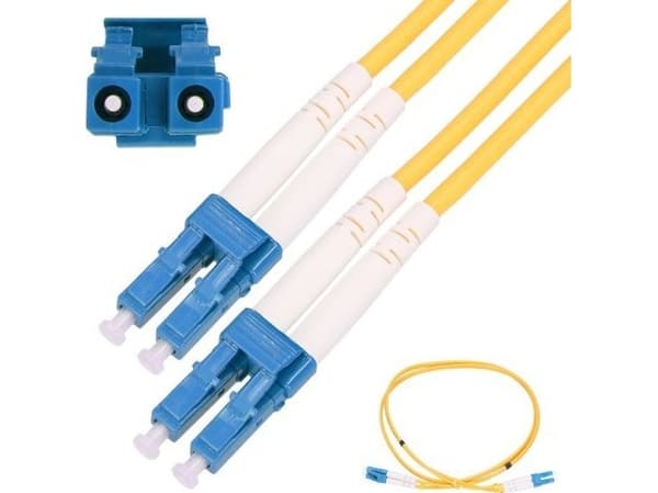 ExtraLink Extralink LC/UPC-LC/UPC | Patch ledning | Enkeltmodus, tosidig, G657A1, 3mm, 5m