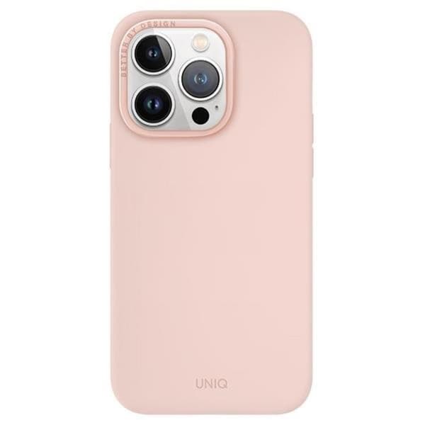 UNIQ iPhone 15 Pro Max Mobilskal Magsafe Lino Hue - Rosa