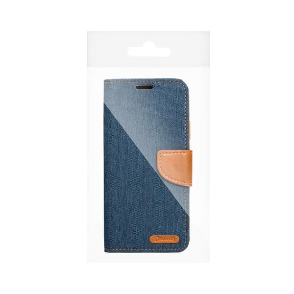 Xiaomi Redmi Note 13 Pro 5G Plånboksfodral Canvas - Marinblå