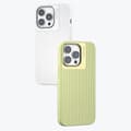 Miniatyrbild 4 av 4: iPhone 15 Pro Max Mobilskal Aurora Stripes - Vit