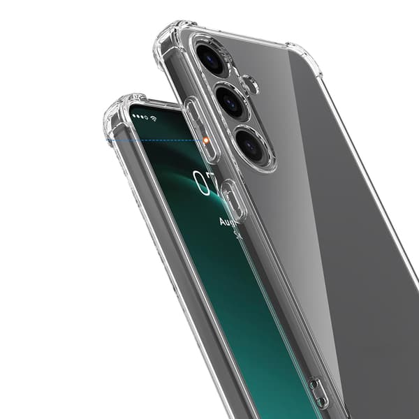 Samsung Galaxy S24 plus - Stötdämpande Tunt Silikonskal