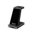 Miniatyrbild 3 av 8: Tech-Protect 3-in-1 Trådlös Laddare iPhone, Apple Watch, AirPods - Svart