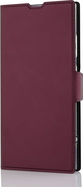 Wave BookCase, Samsung Galaxy S24 Ultra, Smoky Sangria