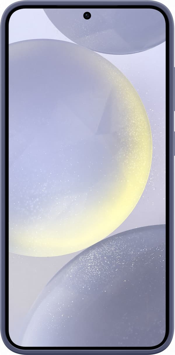 Samsung Galaxy S24+ Silicone Case -suojakotelo, violetti
