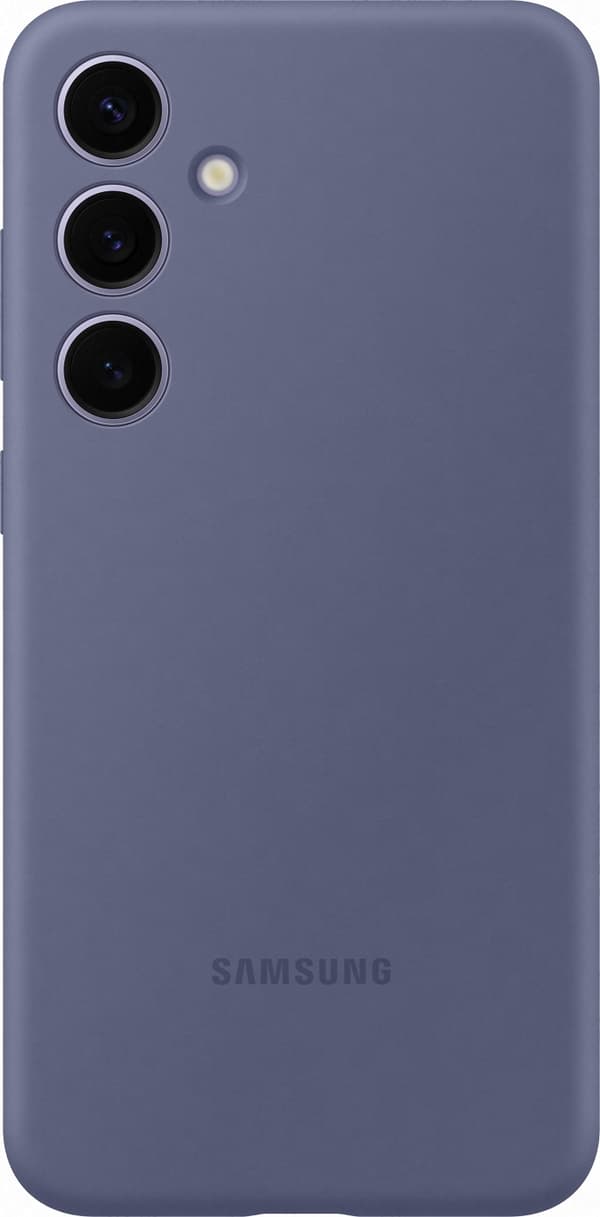 Samsung Galaxy S24+ Silicone Case -suojakotelo, violetti
