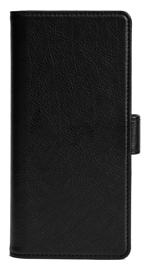 Essentials Samsung S21 Ultra PU wallet, detach, 3 card, Black