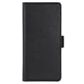 Miniatyrbillede 1 af 6: Essentials Samsung Galaxy A13 5G PU wall,detach, 3 card,Black