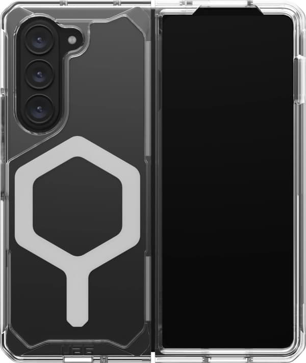 Urban Armor Gear Samsung Galaxy Z Fold5 Plyo Pro, Ice/Silver