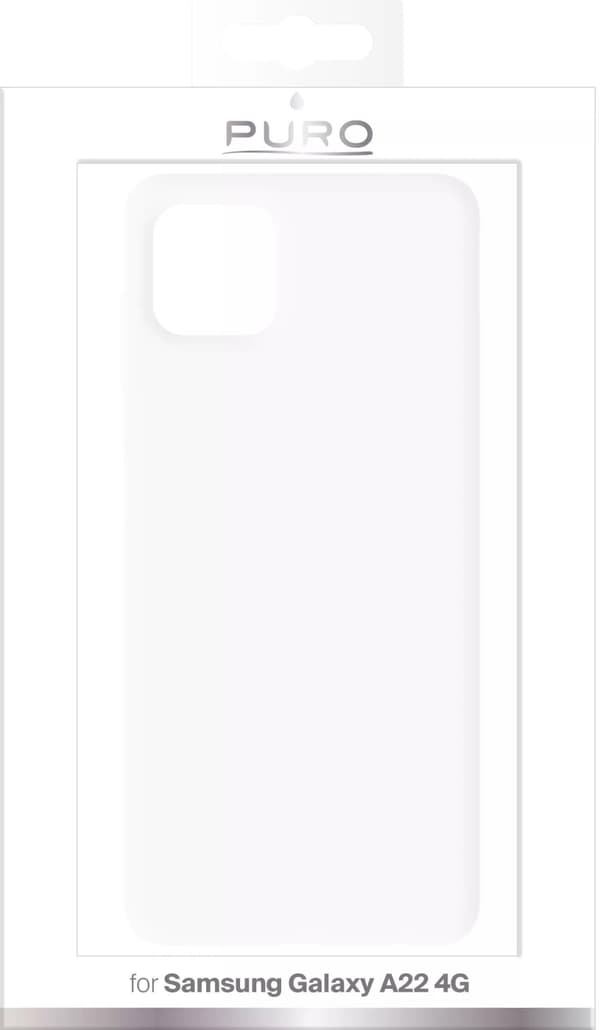 Puro Samsung Galaxy A22 4G 6.4" Cover TPU 0.3 NUDE Transp