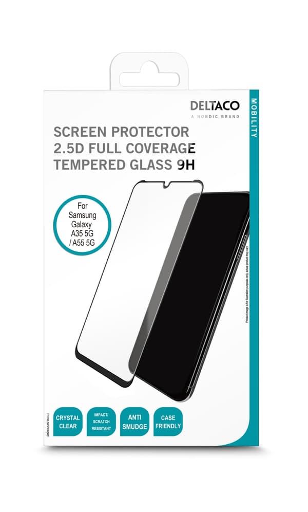 DELTACO Skjermbeskytter, Samsung Galaxy A35 5G/A55 5G