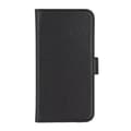 Miniatyrbilde 1 av 6: Essentials iPhone 14 Pro Max PU-vegg, avtakbar, 3 kort, svart