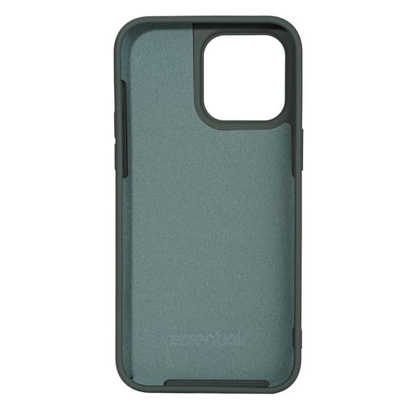 Essentials iPhone 14 Pro Max Mag bakdeksel i silikon, grønn