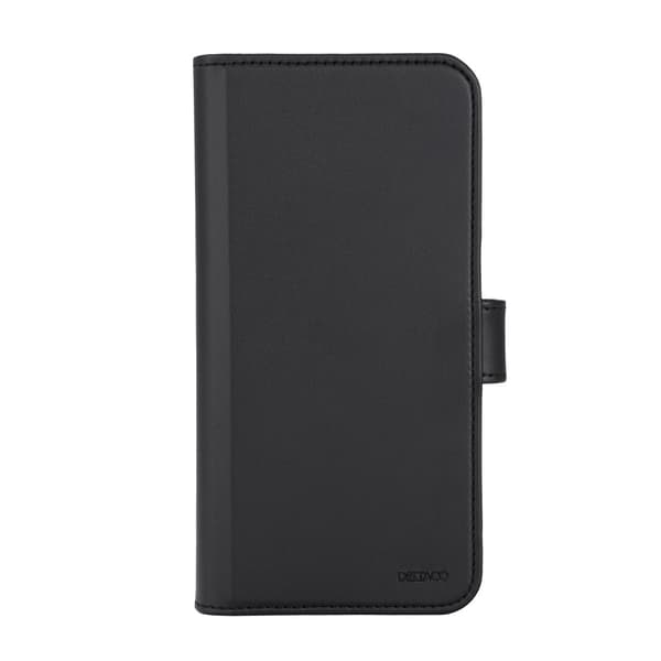 DELTACO Wallet case, 2-in-1, iPhone 15 Pro Max, magnetic cover,black