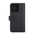 Pikkukuva 2 / 6: DELTACO Wallet case, 2-in-1, iPhone 15 Pro Max, magnetic cover,black