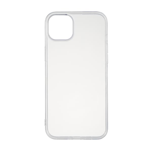Essentials iPhone 15 Plus TPU back cover, transparent