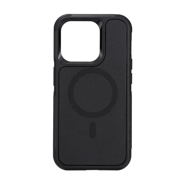 Essentials iPhone 15 Pro robust etui, magnet, svart