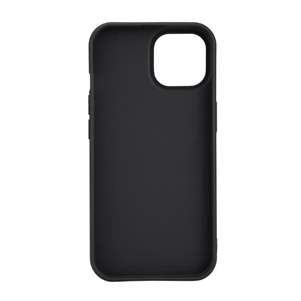 Essentials iPhone 15 TPU back cover, 99% recycled, black