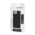 Pikkukuva 5 / 5: Essentials iPhone 15 sand bursted back cover, black/grey