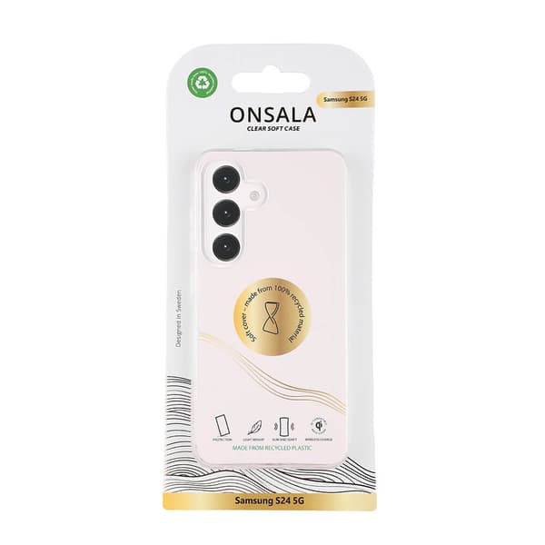 Onsala Mobilskal Återvunnen TPU Transparent - Samsung S24 5G