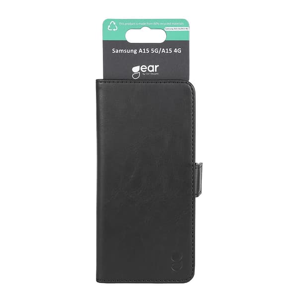 Gear Mobilfodral Svart - Samsung A15 5G/A15 4G