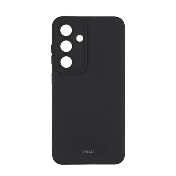 Onsala Mobilcover Silikone Sort - Samsung S24 5G