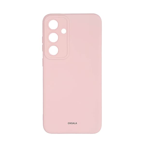 Onsala Backcover Sil Touch Samsung S24+ 5G Chalk Pink